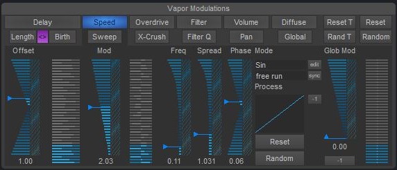 vaporparameter